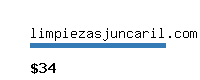 limpiezasjuncaril.com Website value calculator