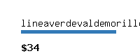 lineaverdevaldemorillo.com Website value calculator