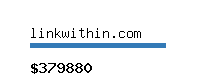 linkwithin.com Website value calculator