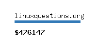 linuxquestions.org Website value calculator