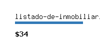 listado-de-inmobiliarias.com Website value calculator