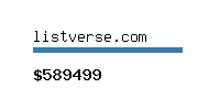 listverse.com Website value calculator
