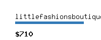 littlefashionsboutique.com Website value calculator