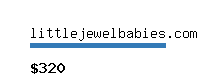 littlejewelbabies.com Website value calculator