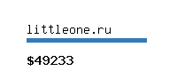 littleone.ru Website value calculator