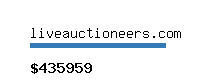 liveauctioneers.com Website value calculator