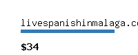 livespanishinmalaga.com Website value calculator