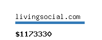 livingsocial.com Website value calculator