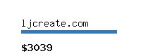 ljcreate.com Website value calculator