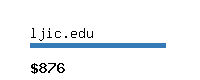 ljic.edu Website value calculator