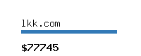 lkk.com Website value calculator