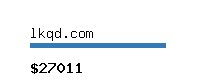 lkqd.com Website value calculator