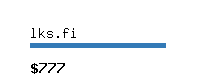 lks.fi Website value calculator