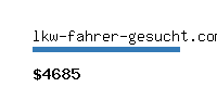 lkw-fahrer-gesucht.com Website value calculator