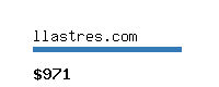 llastres.com Website value calculator