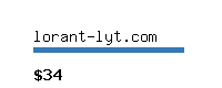 lorant-lyt.com Website value calculator