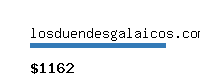 losduendesgalaicos.com Website value calculator