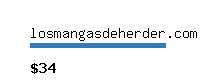 losmangasdeherder.com Website value calculator