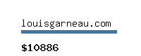 louisgarneau.com Website value calculator