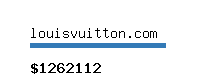 louisvuitton.com Website value calculator