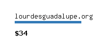 lourdesguadalupe.org Website value calculator