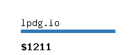 lpdg.io Website value calculator