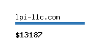 lpi-llc.com Website value calculator