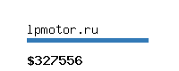 lpmotor.ru Website value calculator