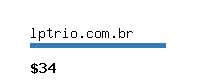 lptrio.com.br Website value calculator