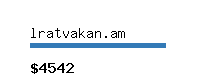 lratvakan.am Website value calculator