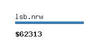 lsb.nrw Website value calculator