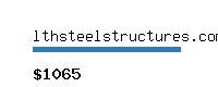 lthsteelstructures.com Website value calculator