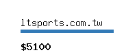 ltsports.com.tw Website value calculator