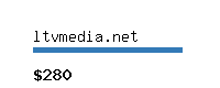 ltvmedia.net Website value calculator