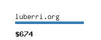 luberri.org Website value calculator