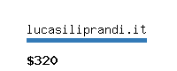 lucasiliprandi.it Website value calculator