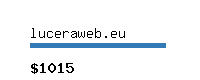 luceraweb.eu Website value calculator