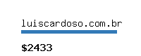 luiscardoso.com.br Website value calculator