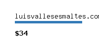 luisvallesesmaltes.com Website value calculator