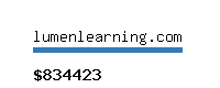 lumenlearning.com Website value calculator