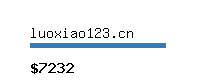 luoxiao123.cn Website value calculator