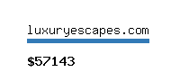 luxuryescapes.com Website value calculator