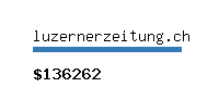 luzernerzeitung.ch Website value calculator