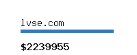 lvse.com Website value calculator