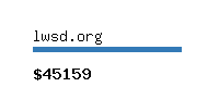 lwsd.org Website value calculator