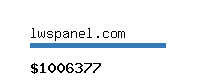 lwspanel.com Website value calculator