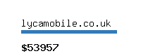 lycamobile.co.uk Website value calculator