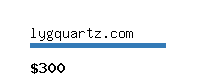 lygquartz.com Website value calculator