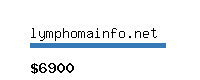 lymphomainfo.net Website value calculator