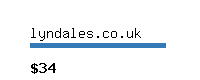 lyndales.co.uk Website value calculator